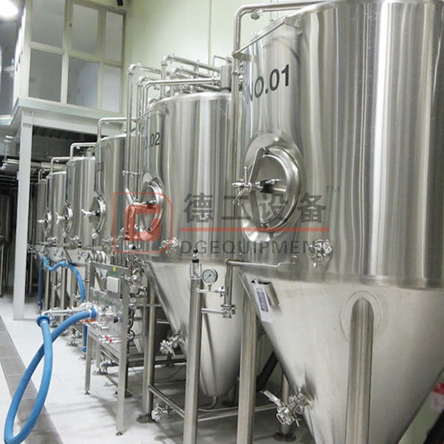 Birrificio a 3 vasi da 10bbl - attrezzature per la fermentazione in acciaio inossidabile per uso alimentare per l'industria della birra