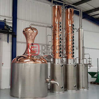 DEGONG La più recente attrezzatura di distillazione del rame 2000L che raffina la distilleria manuale pura