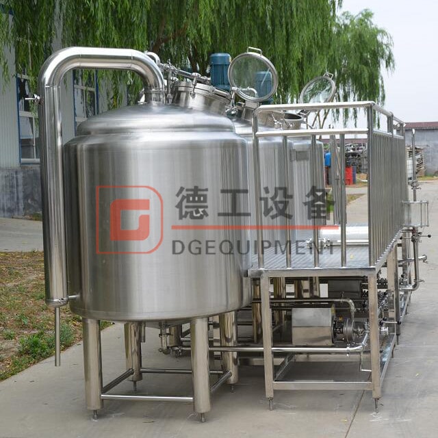 Acciaio inossidabile da 1000 litri 2 lotti al giorno per la produzione di birra in stock