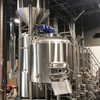 5BBL 10BBL Brewpub Usato Micro Brewery Equipment Sistema di produzione di piccola birra combinato elettrico gratuito