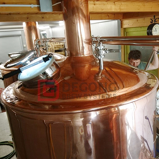 Attrezzatura per birrifici in rame rosso 15HL 1500L in vendita
