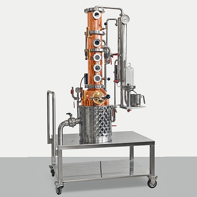 Distillatore di alcol per uso domestico 150L 200L |Attrezzatura per la distillazione del rame