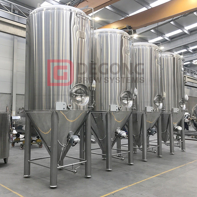 5000L conico serbatoio di fermentazione birra birra fermentatore in acciaio inox attrezzature per la produzione di birra