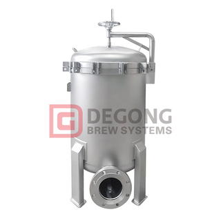 Alloggiamento del filtro a sacco dell'acciaio inossidabile SS 304/316L multi per alimenti e bevande