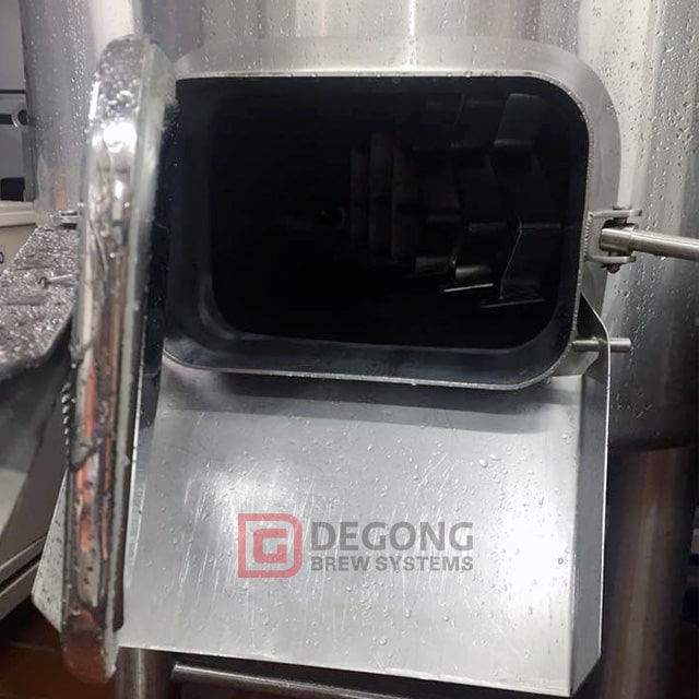 3BBL 2 navi Birrificio Cantina Attrezzatura Nano Birrificio montato su skid Riscaldamento elettrico